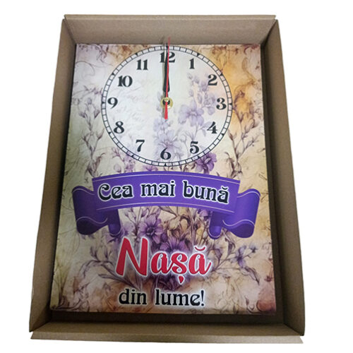 Ceas de perete pentru cea mai buna nasa