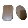 Set de 6 tocatoare din lemn, 24x15 cm