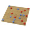 Joc Moara din lemn cu piese colorate din plastic 24×24 CM
