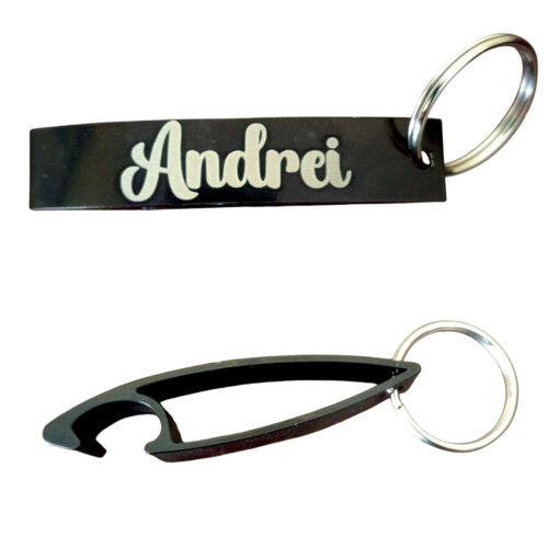 Breloc desfacator personalizat cu nume