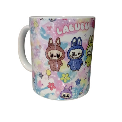 Cana cu desene animate pentru copii model Labubu 1