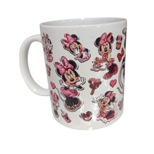 Cana cu desene animate pentru copii model Minnie Mouse