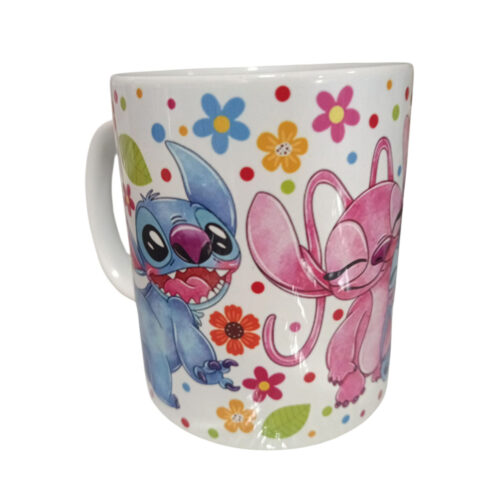 Cana cu desene animate pentru copii model Stitch