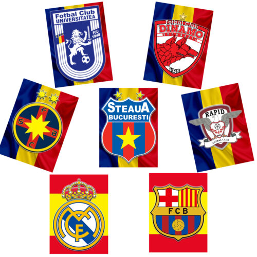 Magnet de frigider cu echipa de fotbal