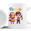 Cana din ceramica personalizata Romania