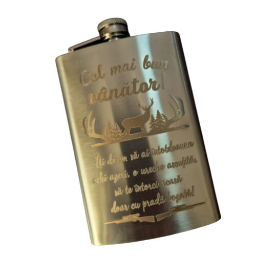 Set din inox personalizat pentru vanatori